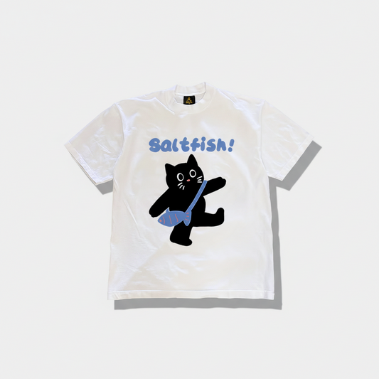 SaltdFish Cat T-shirt