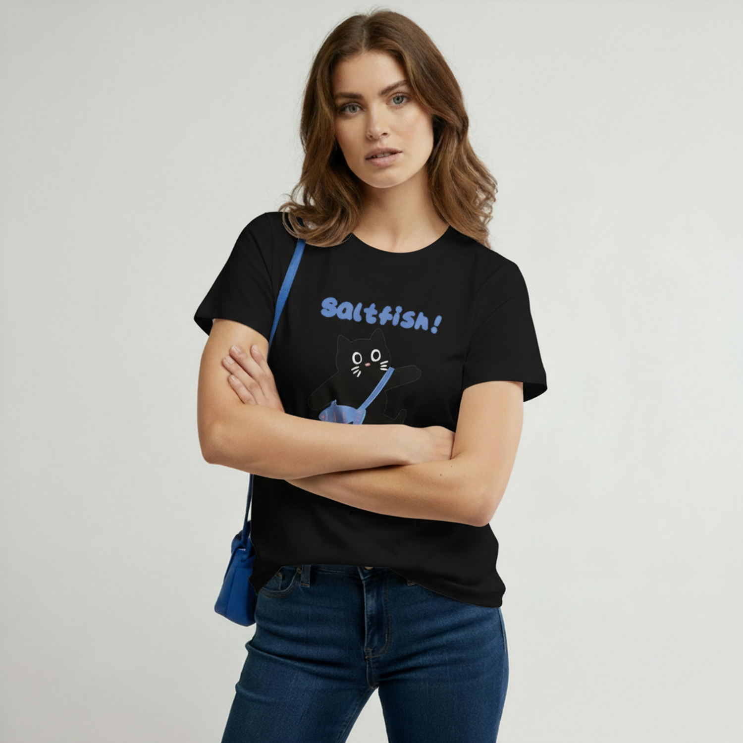 SaltdFish Cat T-shirt