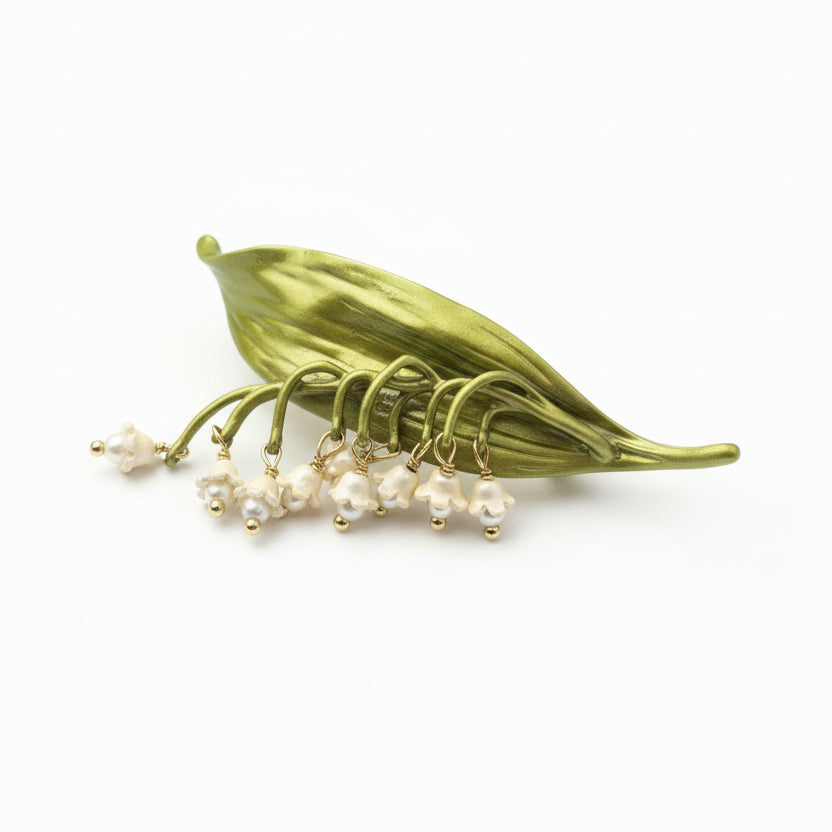 Lily of the Valley Brooch - Vintage