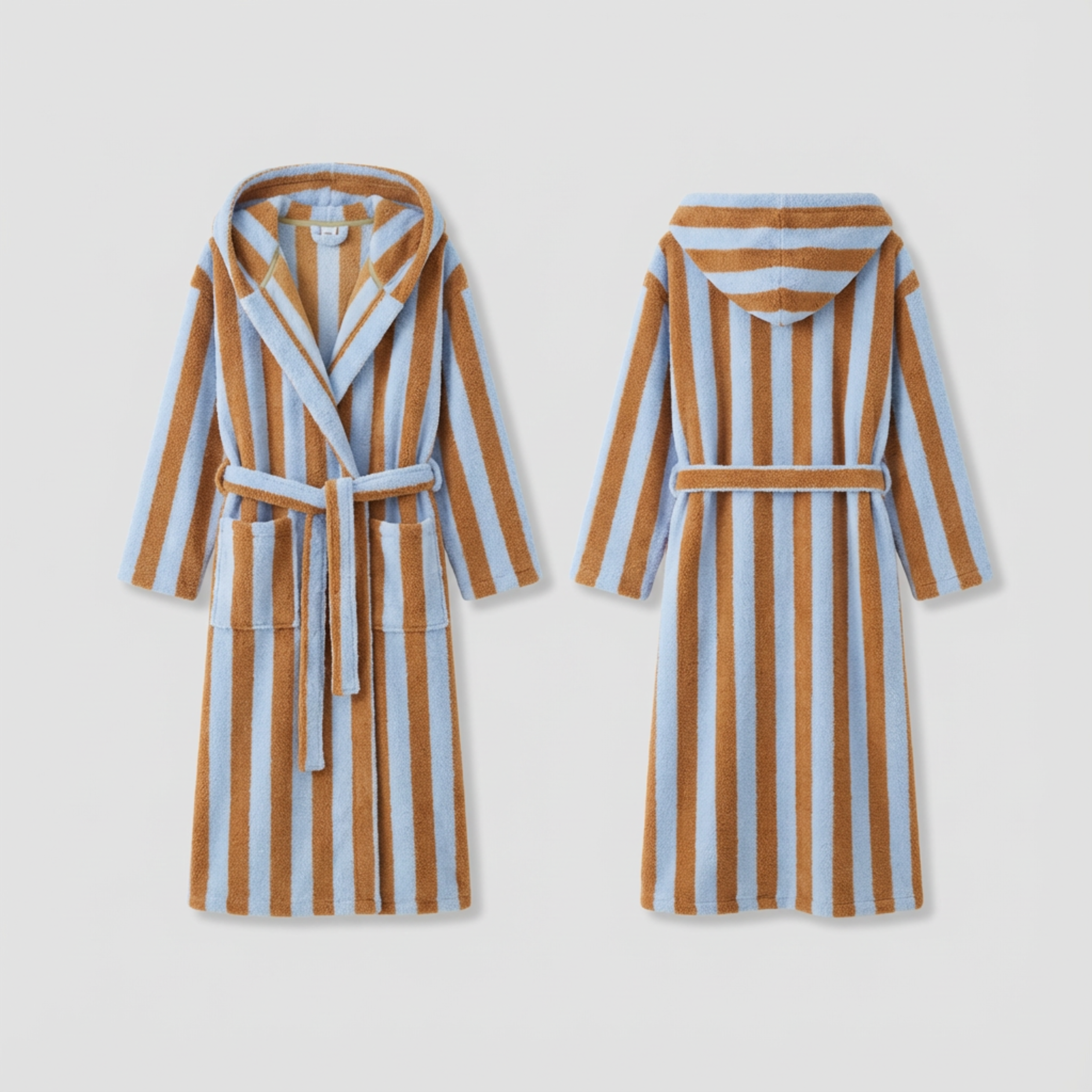 The Cloud Cocoon: Hooded bathrobe