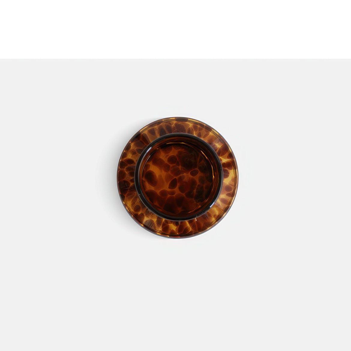 Glass vase - Tortoiseshell