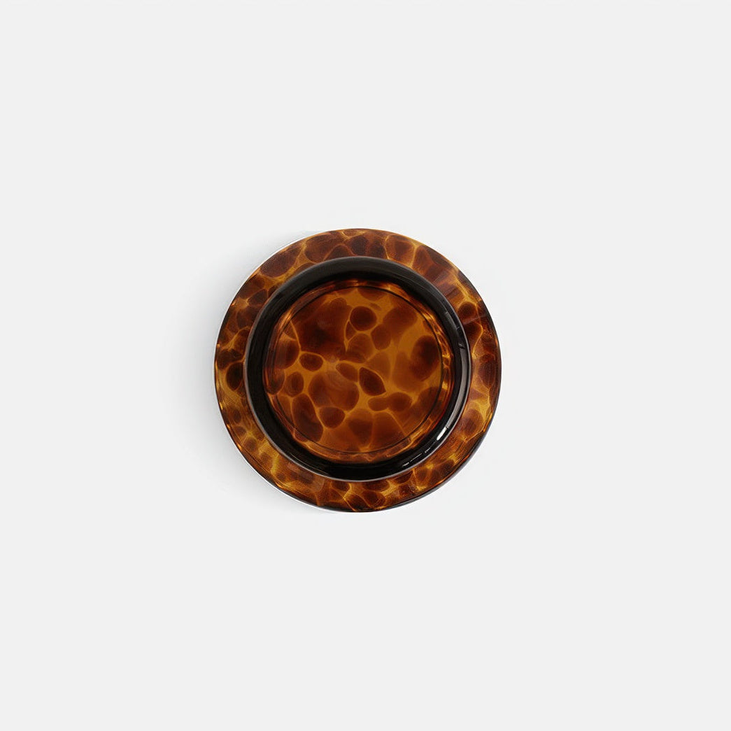 Glass vase - Tortoiseshell