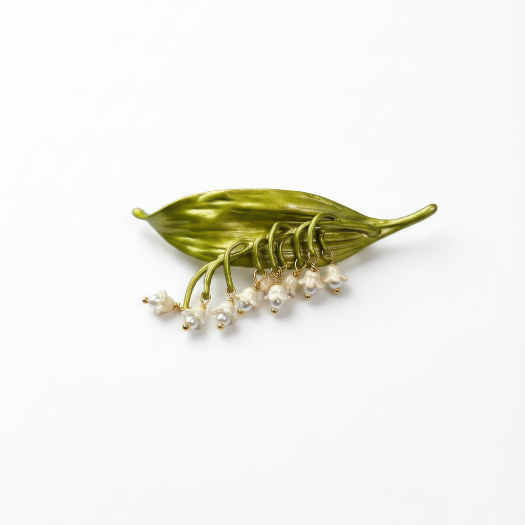 Lily of the Valley Brooch - Vintage