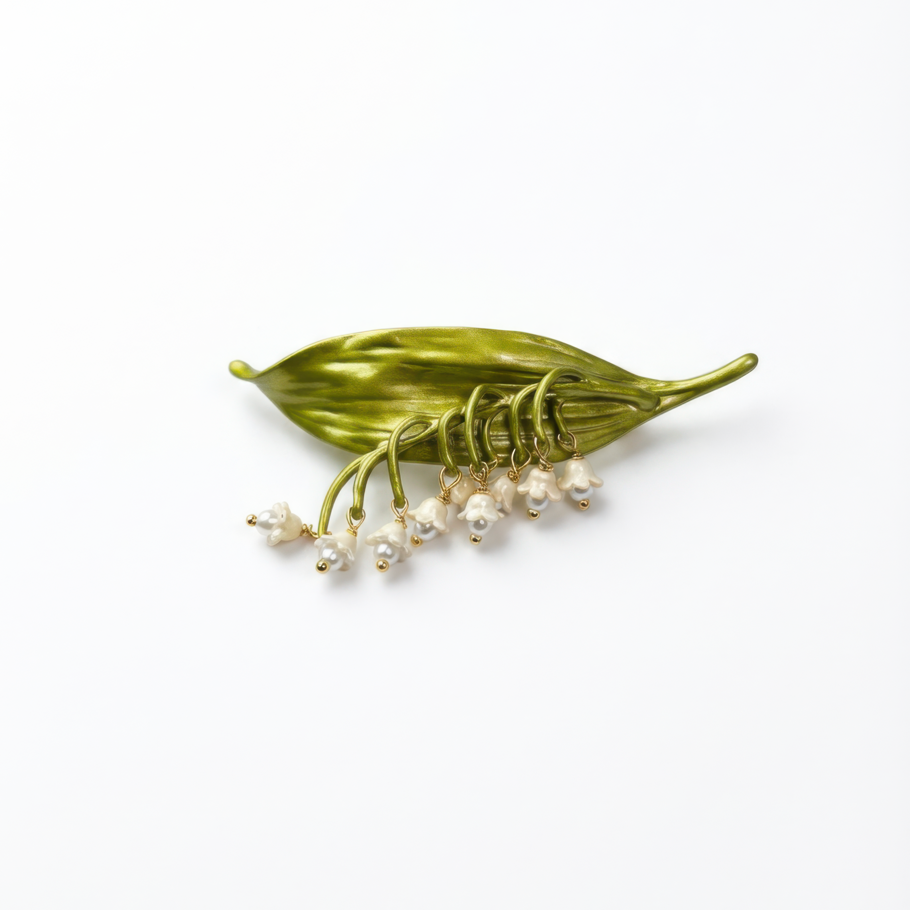 Lily of the Valley Brooch - Vintage