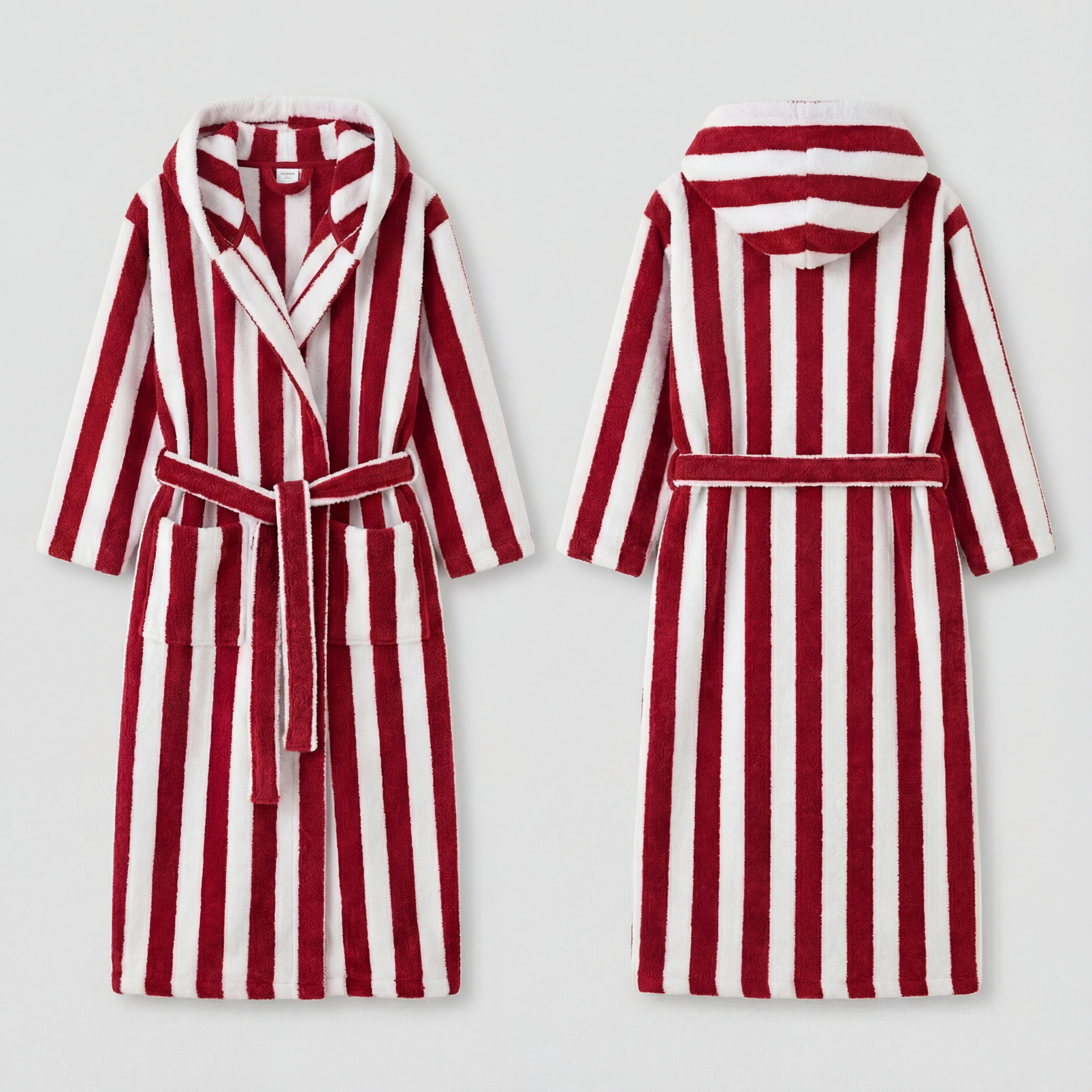 The Cloud Cocoon: Hooded bathrobe