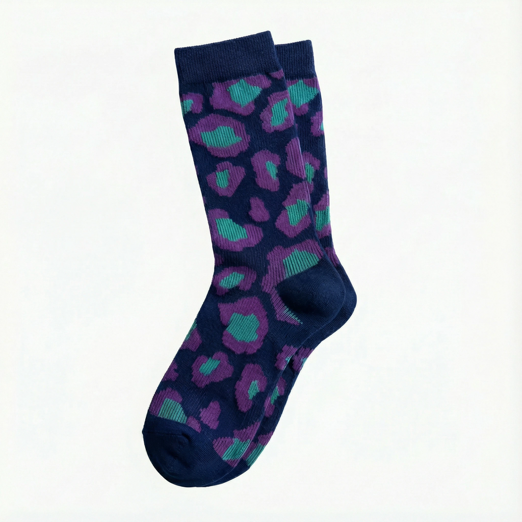 Houndstooth socks - Retro
