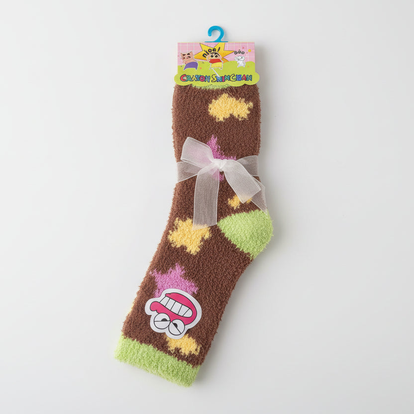 Jacquard thermal socks