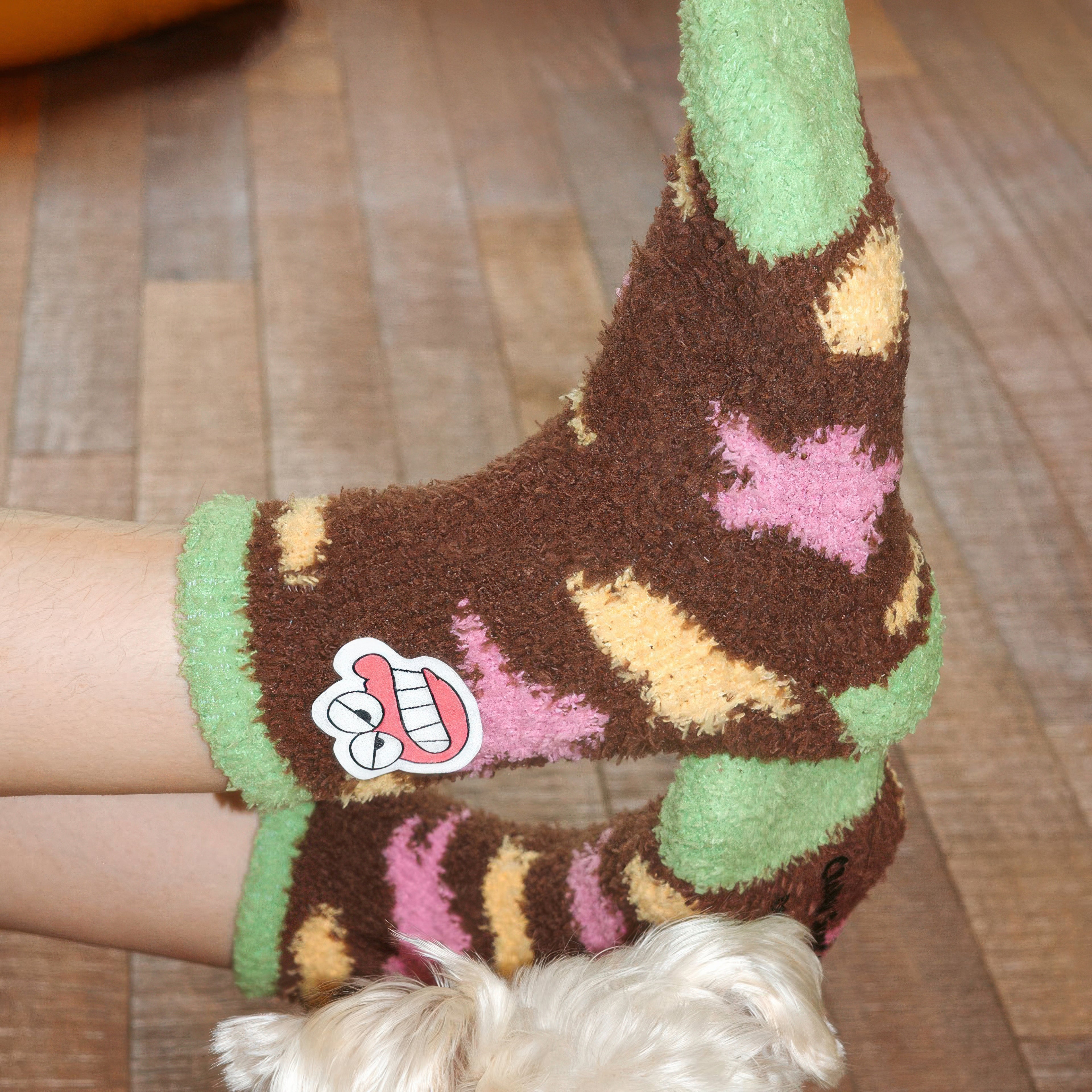 Jacquard thermal socks